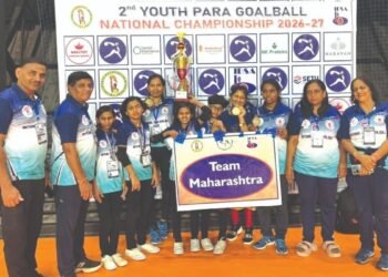 Maharashtra Junior Girls are National Champions at Youth Para Goalball Championship 2026