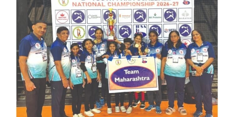 Maharashtra Junior Girls are National Champions at Youth Para Goalball Championship 2026
