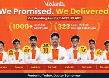 Vedantu Records Remarkable Results in NEET UG 2026 with AIR (General) 10 and 323 Government Medical Selections