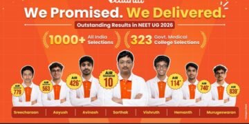 Vedantu Records Remarkable Results in NEET UG 2026 with AIR (General) 10 and 323 Government Medical Selections