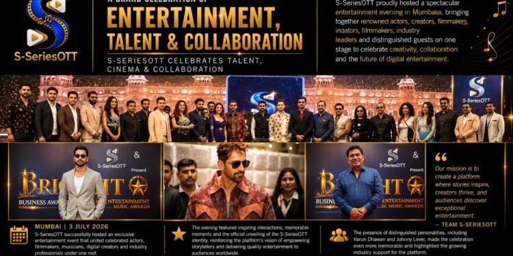 Varun Dhawan, Johnny Lever Unite as S-SeriesOTT Makes High-Impact Debut with Star-Powered Mumbai Showcase