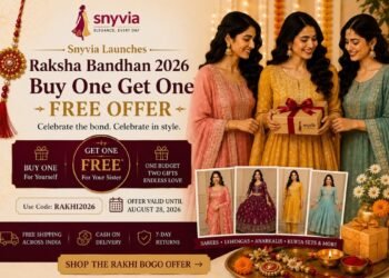 Snyvia Launches Raksha Bandhan 2026 Buy One Get One Free Offer on Women’s Ethnic Wear