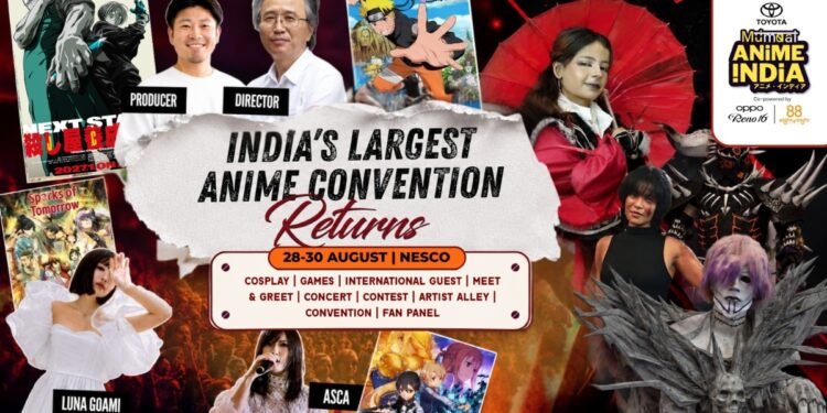 Anime India Set to Host Landmark Mumbai Convention: Naruto Director Hayato Date, 50,000 Fans, and Japanese Industry Titans Converge at NESCO