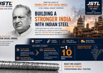 From Padma Shri Debi Sahai Jindal’s Legacy to 10 Manufacturing Units: JSTL 550 SHD Enters a New Chapter in Indian Steel