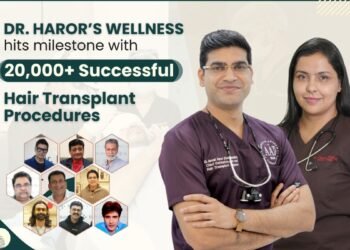 Dr. Haror’s Wellness Hits a Milestone with 20,000+ Successful Hair Transplant Procedures
