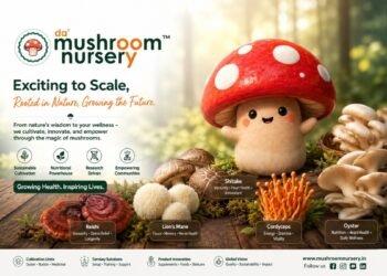 How da’ mushroom nursery is Building India’s First Integrated Mushroom Ecosystem