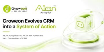 Groweon Evolves CRM into a ‘System of Action’ with AION Agentic AI