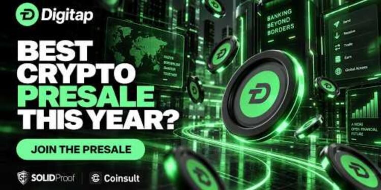 Best Crypto Presale: DigiTap Goes Viral Ahead of USD 0.14 Listing While Bitcoin Eyes USD 100K and Altcoins Bleed