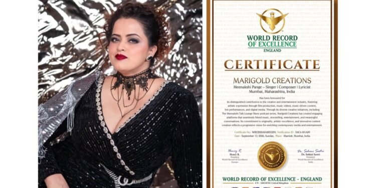 ‘I Love You’ Song: Vishal Kapoor, Dolphin Dubey and Meenakshi Pange Honoured for Their Contributions