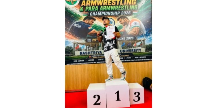 Invertis University Student Selected to Represent India at World Armwrestling Championship 2026