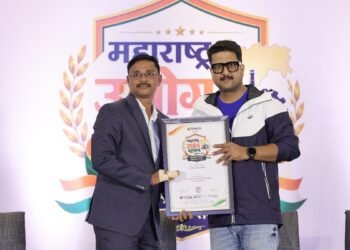 Chaitanya Suresh Kasar Honoured for Excellence in Sainik School & Military School Preparation at Maharashtra Udyog Bhushan Puraskar 2026