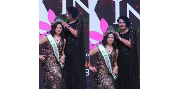 Sunita Khunger crowned Mrs Chandigarh Queen 2026 at VG Miss and Mrs India Season 8