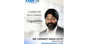 PayG Announces Harmeet Singh Sethi as Managing Director & CEO, Strengthening Leadership for Its Next Phase of Growth