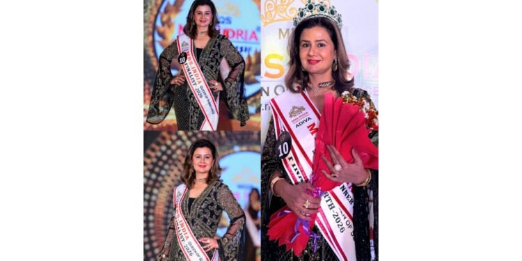 Neeru Singh: becoming Pride of North and 2nd Runner-Up in the Emerald Category at Mrs India Queen of Substance 2026