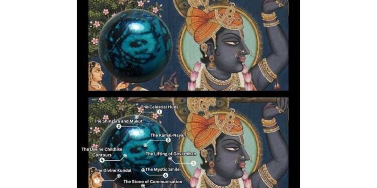 A One-in-a-Billion Geological Miracle: The Discovery of the ‘Swayambhu’ Lord Shrinathji Natural Chrysocolla Gemstone