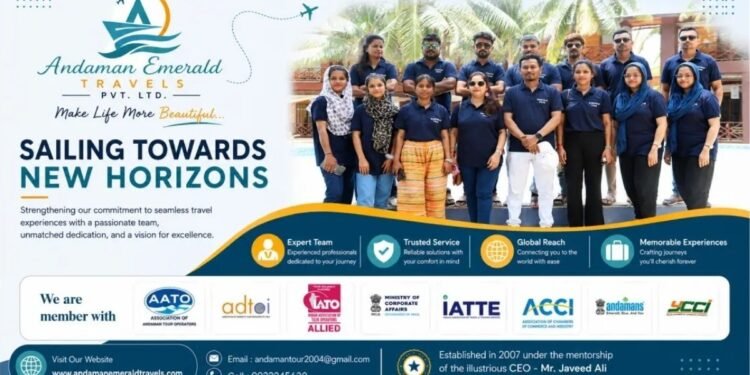 Andaman Emerald Travels Continues to Set the Standard for Personalized Island Holidays in the Andaman & Nicobar Islands