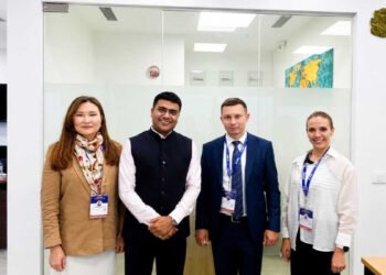 Kyrgyz Russian Slavic University’s MBBS Entrance Exam to Be Held in India, Rector Announces During Noida Visit