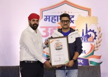 Sachin Naik Honoured as ‘Best Swimming Pool Engineering Company of the Year’ at Maharashtra Udyog Bhushan Puraskar 2026