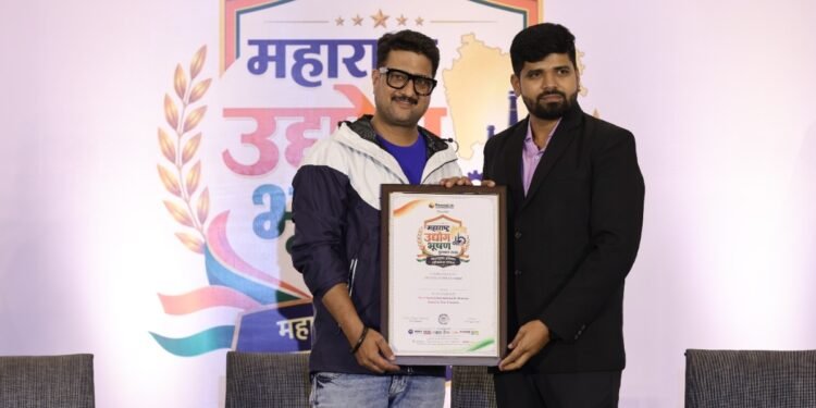 Mr. Santosh V. Shinde & Mrs. Poonam Shinde Honoured as ‘Most Trusted International & Domestic Travel & Tour Company’ at Maharashtra Udyog Bhushan Puraskar 2026