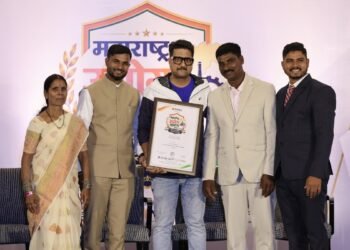 Shubham Umaji Pawar Honoured as ‘Best Real Estate Channel Partner Company in Pune’ at Maharashtra Udyog Bhushan Puraskar 2026