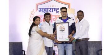 Mrs. Sonam Kamble & Mr. Ashok Kumar Kamble Honoured as Most Trusted Urban Co-operative Credit Society in Satara