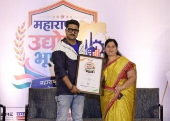 New Balaji Enterprises Honoured as the Best Renewable Energy Solutions Provider of the Year at Maharashtra Udyog Bhushan Puraskar 2026