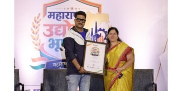 New Balaji Enterprises Honoured as the Best Renewable Energy Solutions Provider of the Year at Maharashtra Udyog Bhushan Puraskar 2026