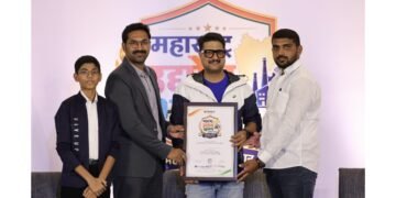 Mr. Yogesh Jadhav & Mr. Shubham Hanumant Talekar Honoured as ‘Best Safety-Compliant Scaffolding Solutions Provider Company in Pune’