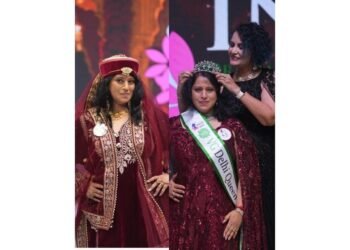 Arti Bhatnagar was honoured with the prestigious title of Delhi Queen At VG Mrs India 2026