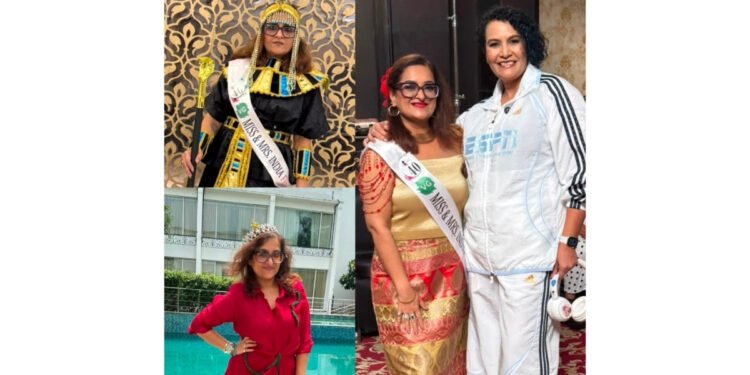 Dr. Renu Ahuja crowned Mrs. India Central Zone At VG Miss & Mrs India 2026, Season 8.