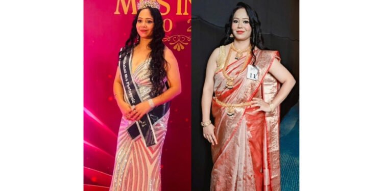 Mrs. Kalpana Mishra won the prestigious title of Mrs. Fit and Photogenic Charm. At Grehlakshmi Mrs India 2026
