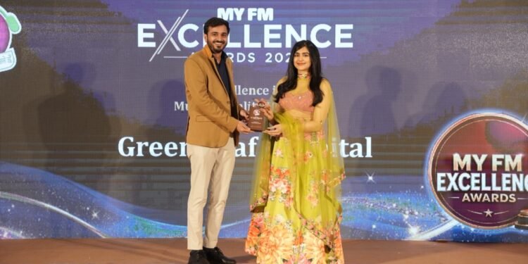 Green Leaf Hospital Honored with MY FM Award for Multispecialty Healthcare Excellence