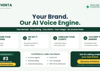 Whinta Launches White-Label AI Voice Platform, Letting Agencies Run Their Own Voice AI Business