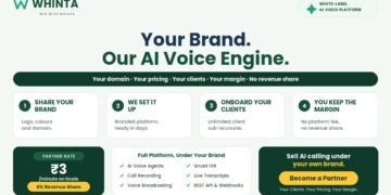 Whinta Launches White-Label AI Voice Platform, Letting Agencies Run Their Own Voice AI Business