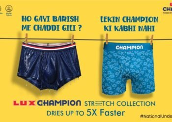 LUX Champion breaks away from the usual comfort conversation with a cheeky monsoon campaign