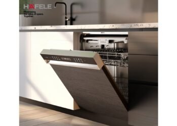 Hafele Valeriya Dishwasher: Dual Zone Wash for Smarter Cleaning