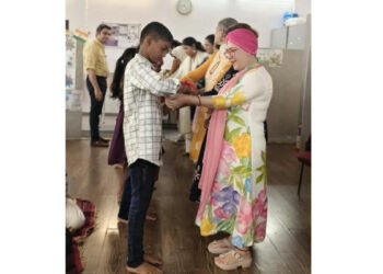 Rakhi for the Protectors: Children of Meher Roshani Foundation SaathSHALA Mumbai Celebrate Raksha Bandhan by Honouring Security Personnel and Staff