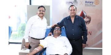 RPS Group Marks 23rd Foundation Day with Record-Breaking Blood Donation Drive, Collects 150+ Units