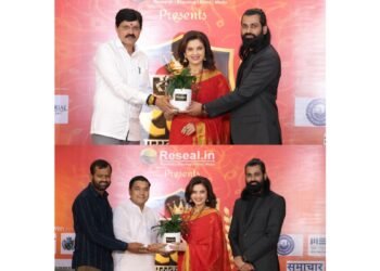 Marathwada Ratna Puraskar 2026 Held in Chh. Sambhajinagar; Rajya-Ratna Magazine Launched in the Presence of Actress Varsha Usgaonkar