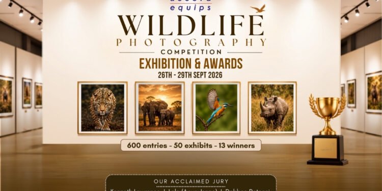 Wildlife Photography Exhibition to Showcase 50 Top Images at Bombay Art Society from September 26