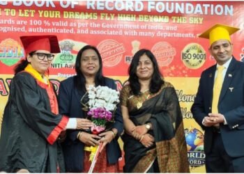 Magic Book of records felicitates Neha Nalin Pawaskar for her outstanding achievement