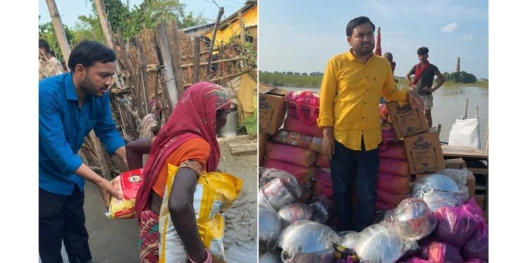 Alakh Pandey Bihar Flood Relief Work: Reaching Families With What They Need Most