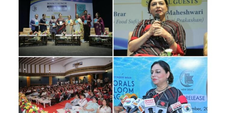 Book Launch of ‘Corals Bloom Again’ by Rupinder Brar Held at Prime Ministers’ Museum & Library, New Delhi