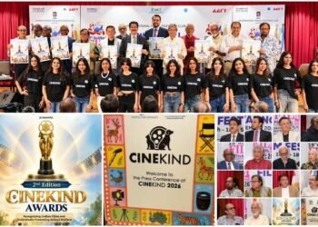 CINEKIND Awards Poster Unveiled at Global Film Festival Noida, Putting Compassion for Animals in the Spotlight
