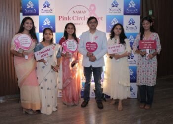 Naman Pink Circle Meet was organised by Dr. Priyansh Jain ahead of the Pink October month to create breast cancer awareness and honour the courage of survivors