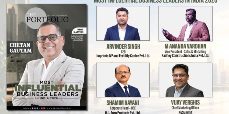 The Portfolio Magazine’s Most Influential Business Leaders in India 2026: List of Honourees