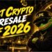 Best Crypto Presale of 2026: AlphaPepe AI DEX Utility Leaves Rival Meme Coins Behind as USD 2.6M Milestone Sparks FOMO