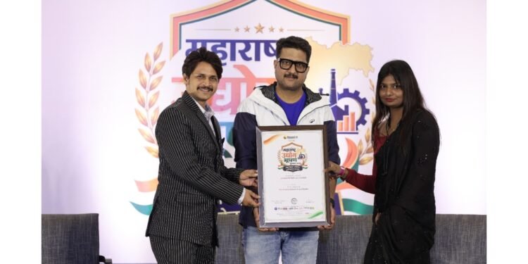 ARSHGROW Private Limited Recognized as the Most Trusted Financial Service Provider at Maharashtra Udyog Bhushan Puraskar 2026