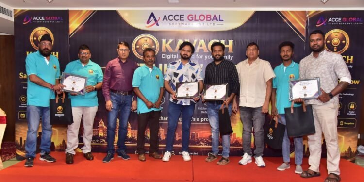 ACCE GLOBAL SOFTWARE PRIVATE LIMITED proudly announces the grand launch of KAVACH in Karnataka