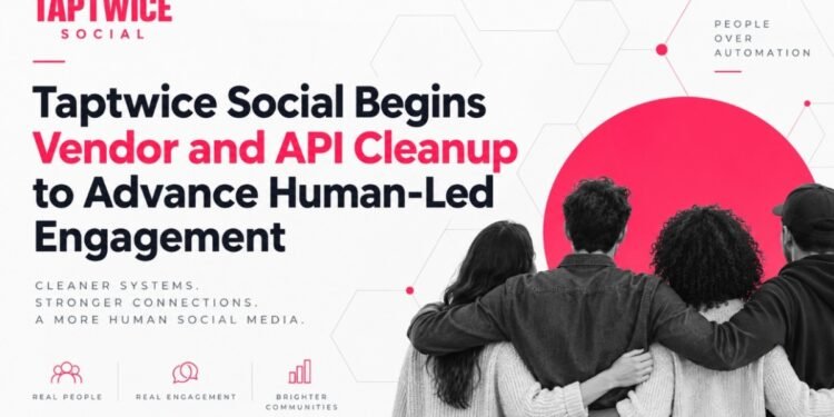 Taptwice Social Begins Vendor and API Cleanup to Advance Human-Led Engagement